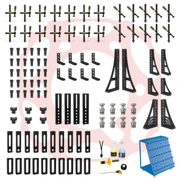 Siegmund System 28 Welding Table 109 Piece Accessory Kit